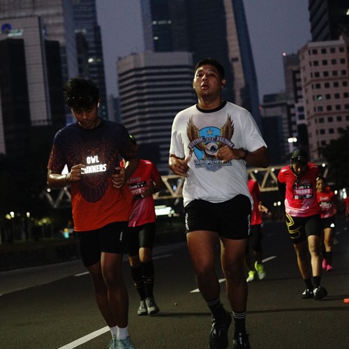 Race photo from SMARTFREN RUN 2026