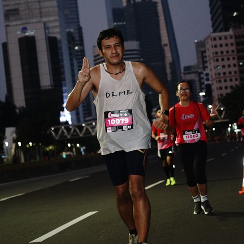 Race photo from SMARTFREN RUN 2026