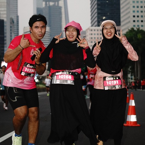 Race photo from SMARTFREN RUN 2026