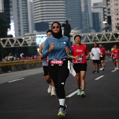 Race photo from SMARTFREN RUN 2026