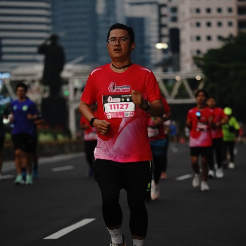 Race photo from SMARTFREN RUN 2026