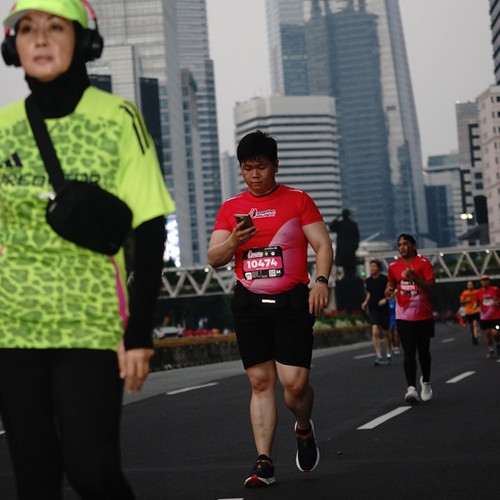 Race photo from SMARTFREN RUN 2026