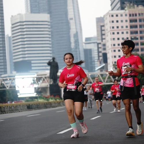 Race photo from SMARTFREN RUN 2026
