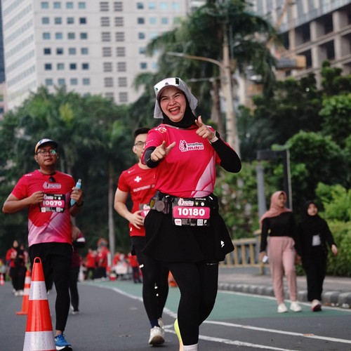 Race photo from SMARTFREN RUN 2026