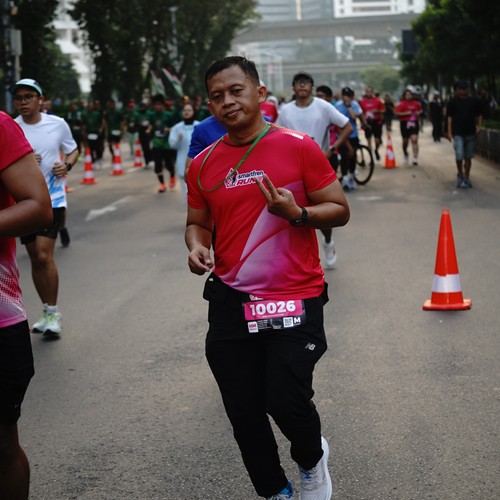 Race photo from SMARTFREN RUN 2026