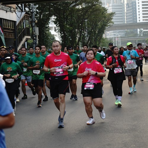 Race photo from SMARTFREN RUN 2026