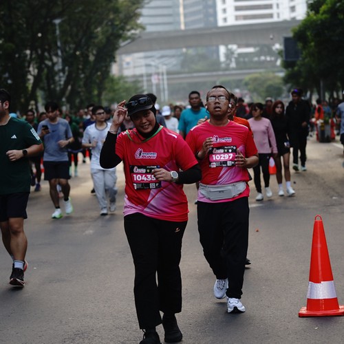 Race photo from SMARTFREN RUN 2026