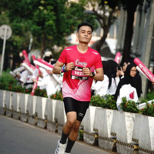 Race photo from SMARTFREN RUN 2026
