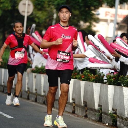 Race photo from SMARTFREN RUN 2026