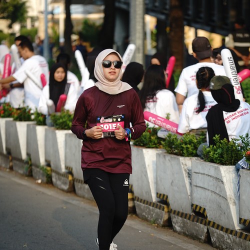 Race photo from SMARTFREN RUN 2026