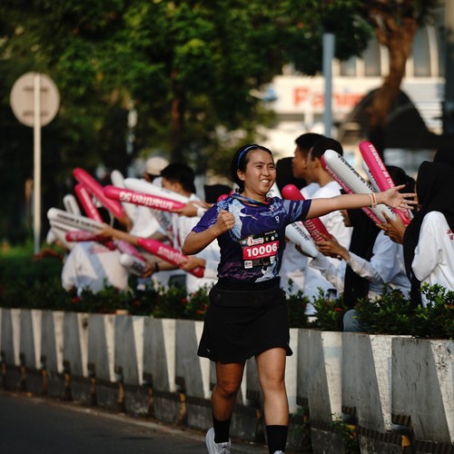 Race photo from SMARTFREN RUN 2026