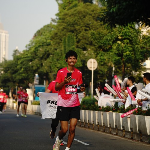 Race photo from SMARTFREN RUN 2026