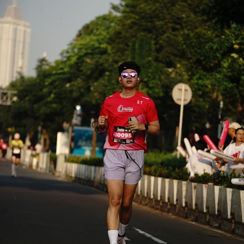 Race photo from SMARTFREN RUN 2026