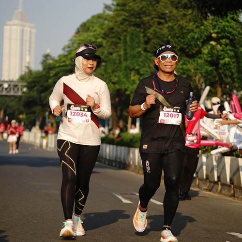 Race photo from SMARTFREN RUN 2026