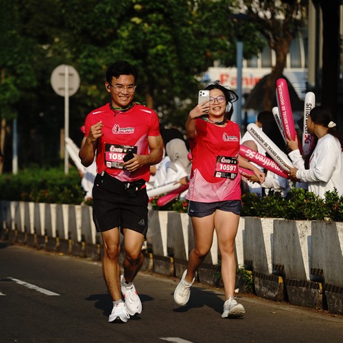 Race photo from SMARTFREN RUN 2026