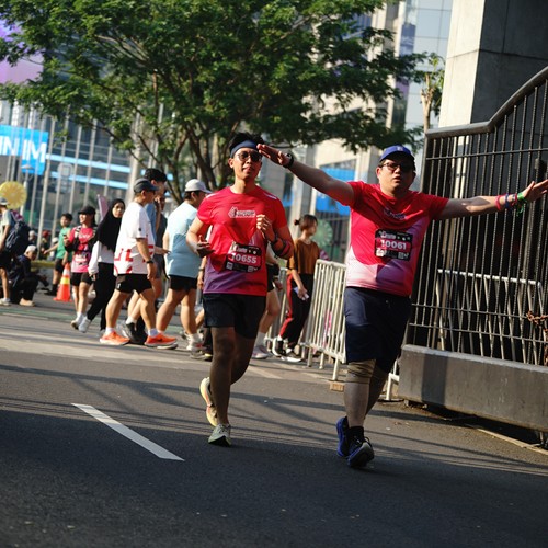 Race photo from SMARTFREN RUN 2026