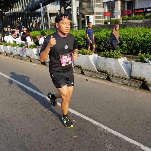 Race photo from SMARTFREN RUN 2026
