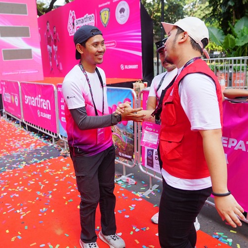 Race photo from SMARTFREN RUN 2026