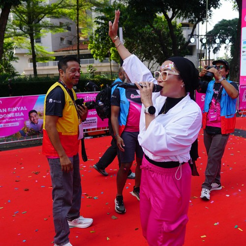 Race photo from SMARTFREN RUN 2026