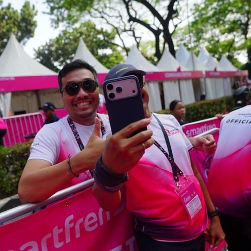 Race photo from SMARTFREN RUN 2026