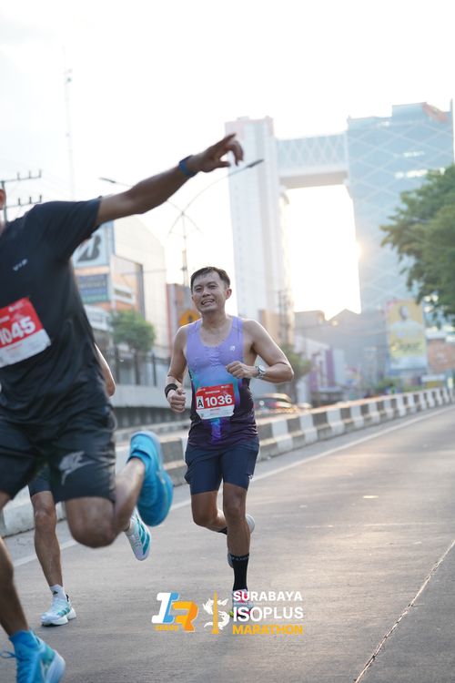Race photo from SURABAYA ISOPLUS MARATHON 2025