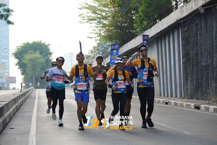 Race photo from SURABAYA ISOPLUS MARATHON 2025