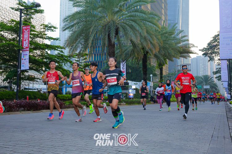 Race photo from ONE RUN 10K 2025