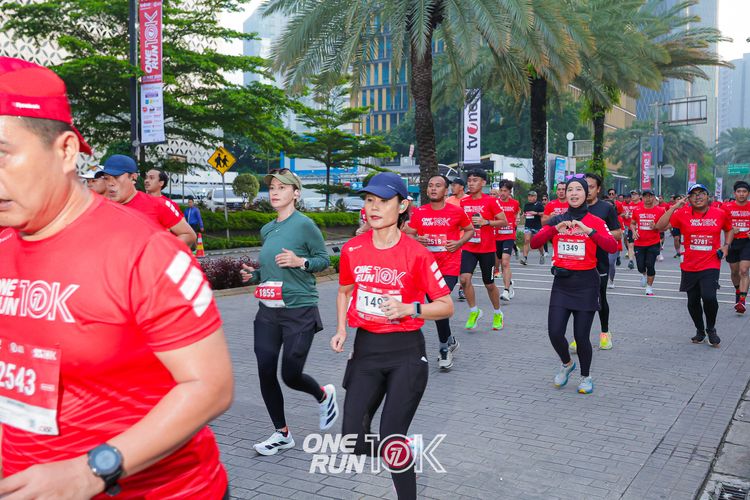 Race photo from ONE RUN 10K 2025