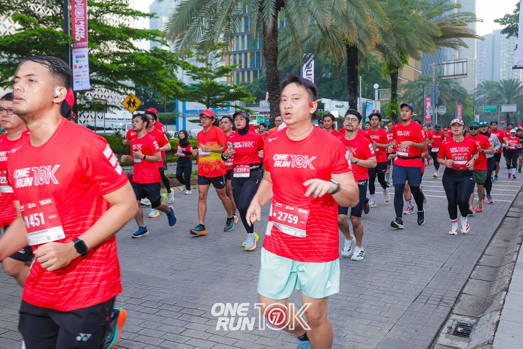 Race photo from ONE RUN 10K 2025