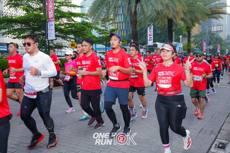 Race photo from ONE RUN 10K 2025