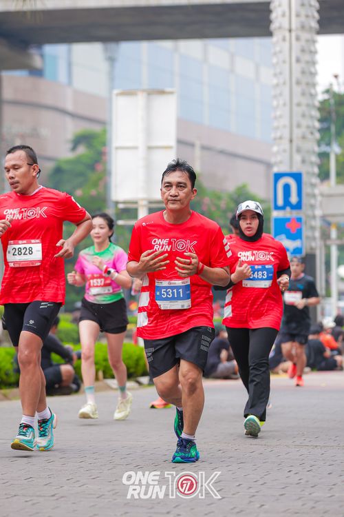 Race photo from ONE RUN 10K 2025