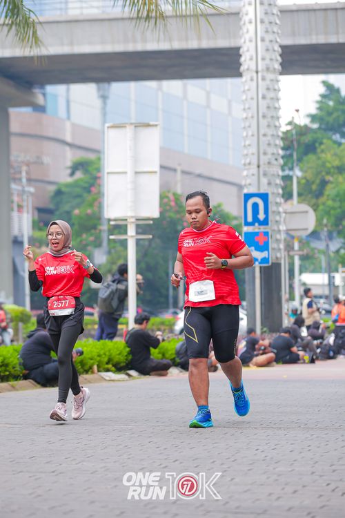 Race photo from ONE RUN 10K 2025