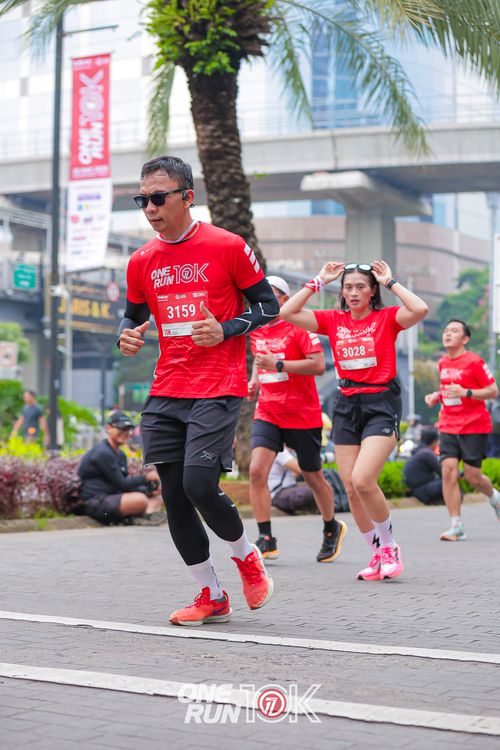 Race photo from ONE RUN 10K 2025