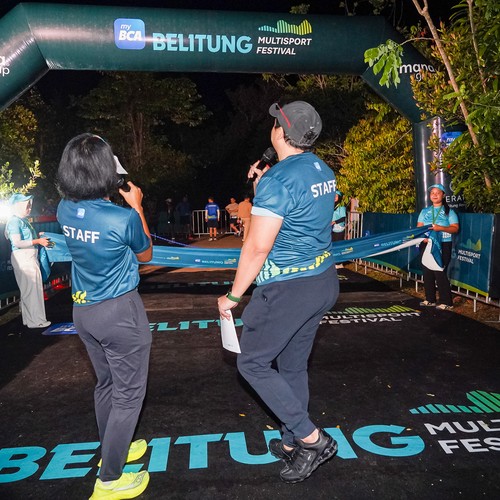 Race photo from Belitung Multisport Festival