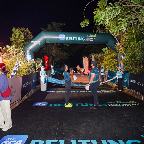 Race photo from Belitung Multisport Festival