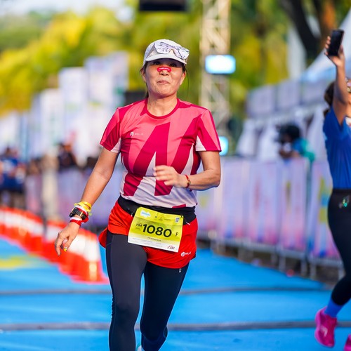 Race photo from BOGORUN 2026