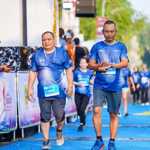 Race photo from BOGORUN 2026