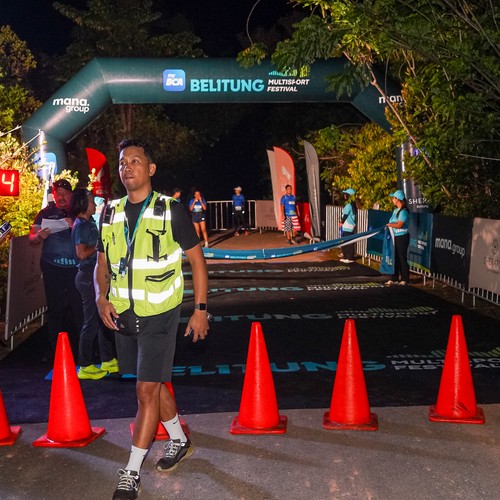 Race photo from Belitung Multisport Festival