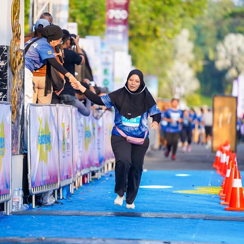Race photo from BOGORUN 2026