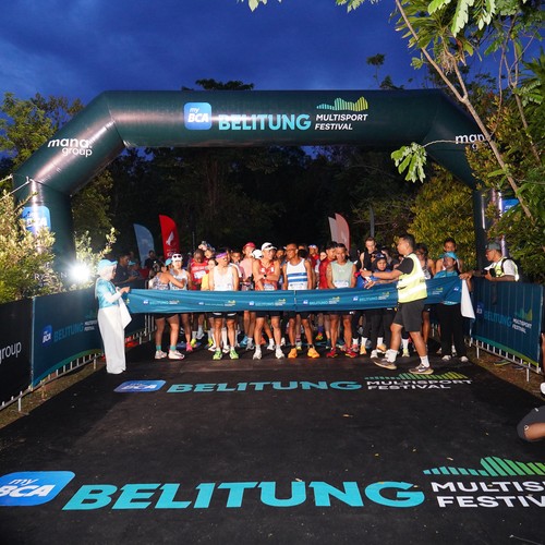 Race photo from Belitung Multisport Festival