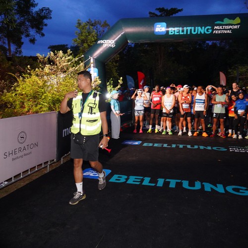 Race photo from Belitung Multisport Festival