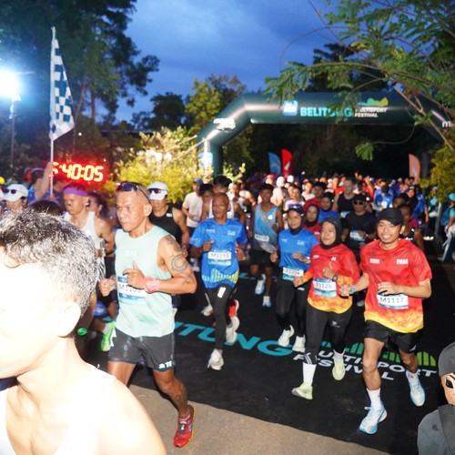Race photo from Belitung Multisport Festival