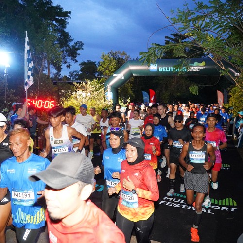 Race photo from Belitung Multisport Festival