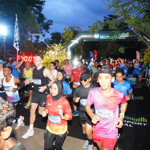 Race photo from Belitung Multisport Festival