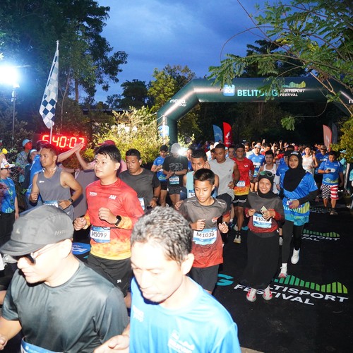 Race photo from Belitung Multisport Festival