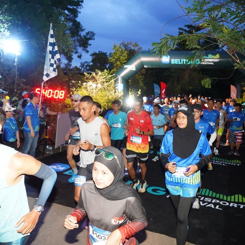 Race photo from Belitung Multisport Festival