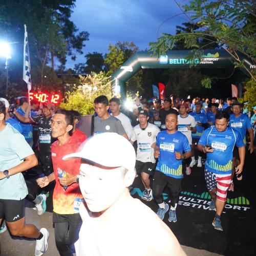 Race photo from Belitung Multisport Festival