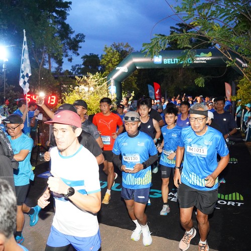 Race photo from Belitung Multisport Festival