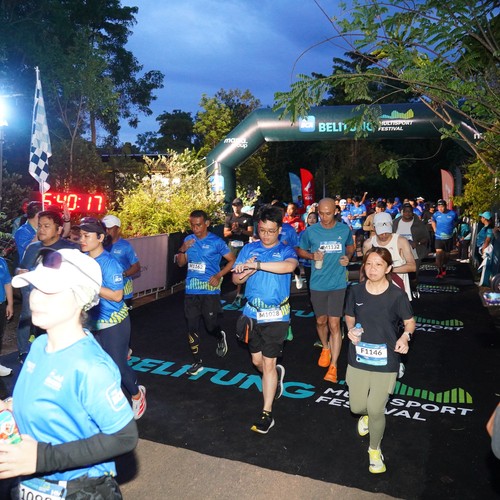 Race photo from Belitung Multisport Festival