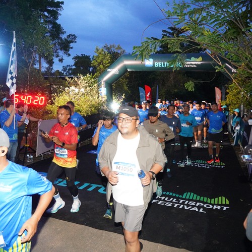 Race photo from Belitung Multisport Festival
